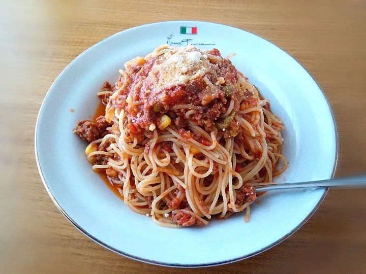 ✽ミートソーススパゲッティー🍝✽|＊抹茶＊さん