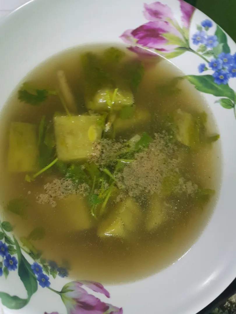 bitter gourd soup|patcookingfeverパットさん