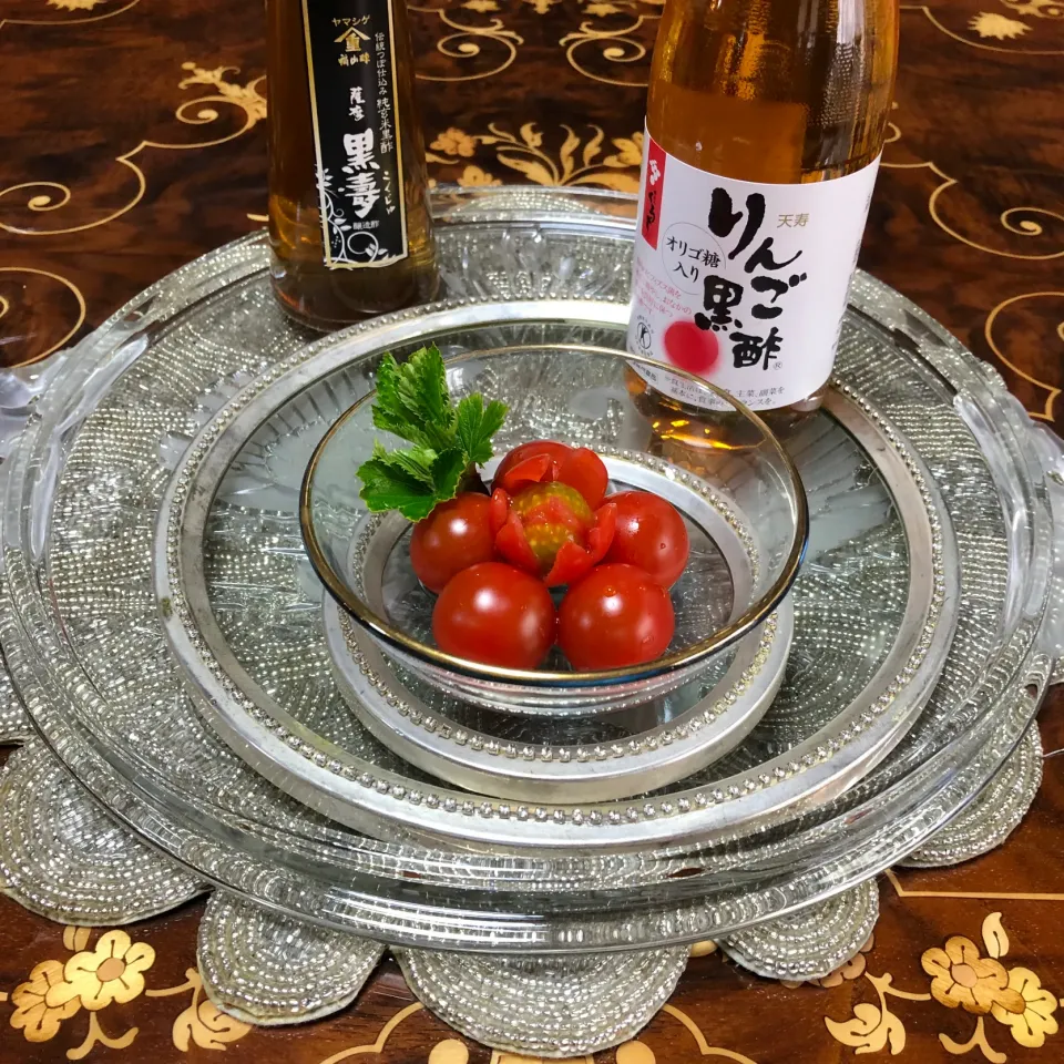 ミニトマト🍅りんご黒酢漬け🍎|henryさん