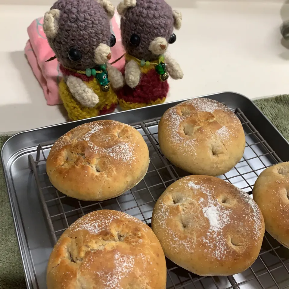 思ったようにはなかなか…でもパン焼き立て(°▽°)|chagashiさん