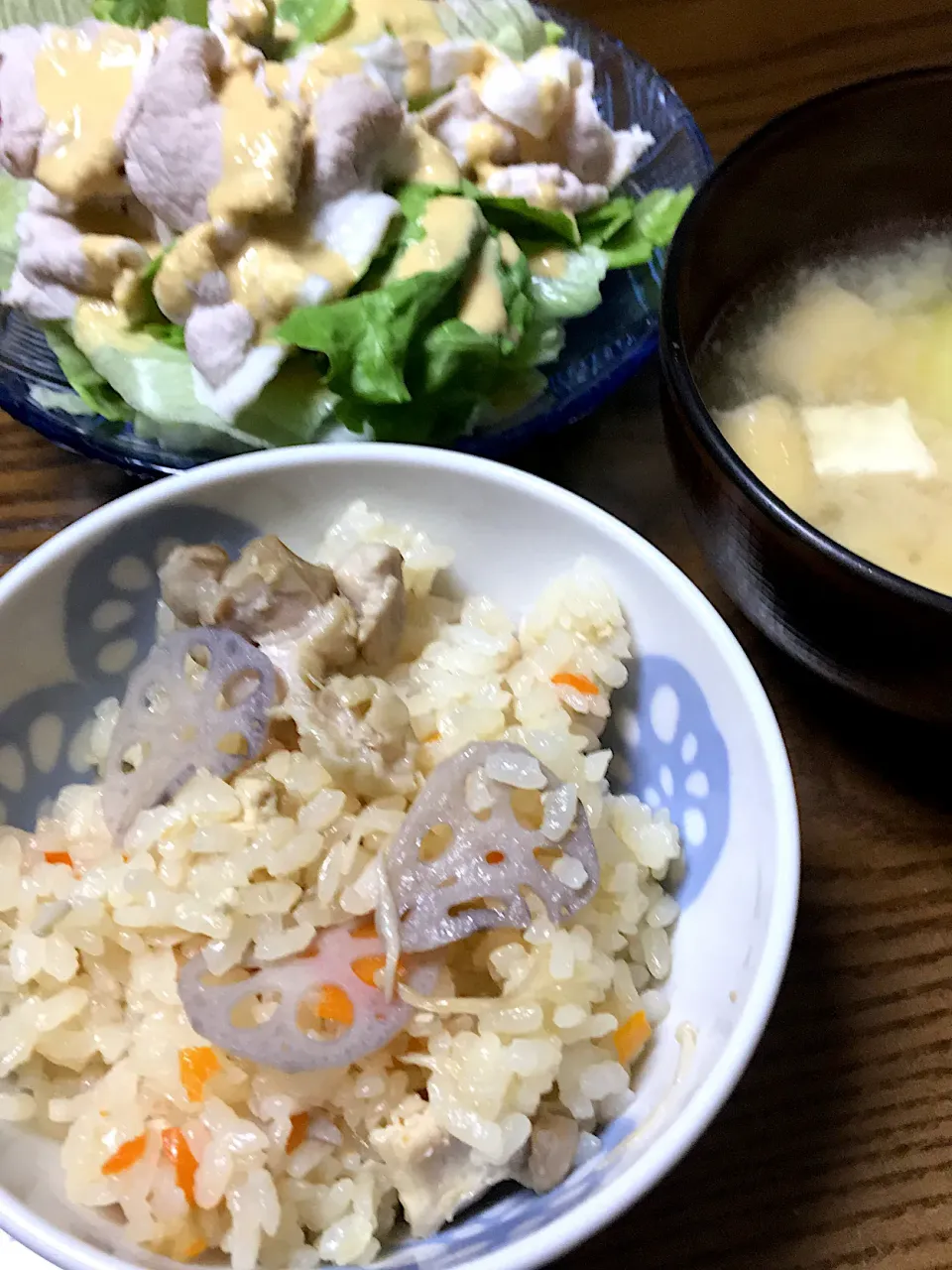 レンコンと鶏肉の炊き込みご飯|Terumi  Yokosawaさん