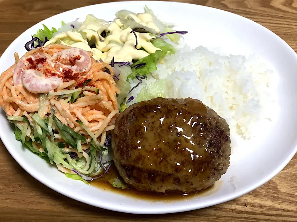 ☆ハンバーグご飯プレート|まぁたんさん