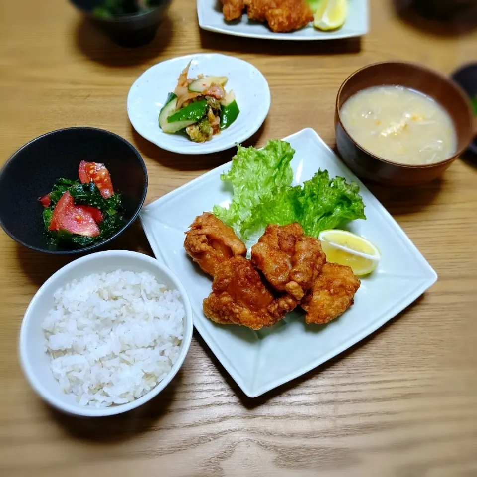 Snapdishの料理写真:咲きちゃんさんの料理 うちの ザンギ🐔 （鶏のから揚げ）|seri-chanさん