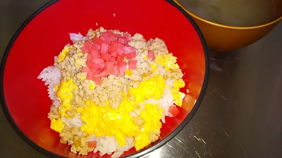 ☆今日の晩ごはん☆　そぼろ丼|hamamaさん