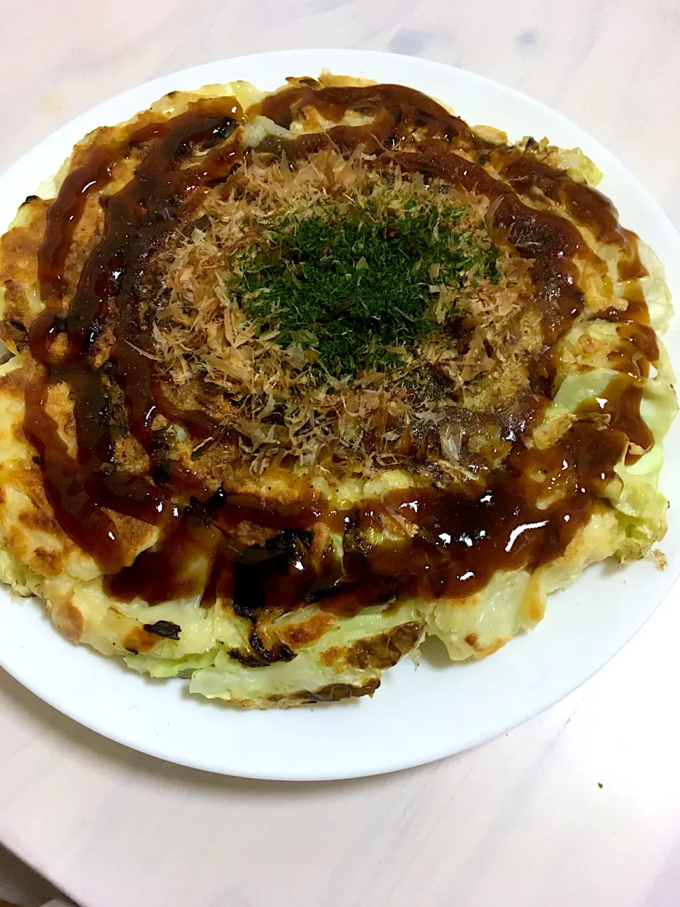 Snapdishの料理写真:お好み焼き|ももさん