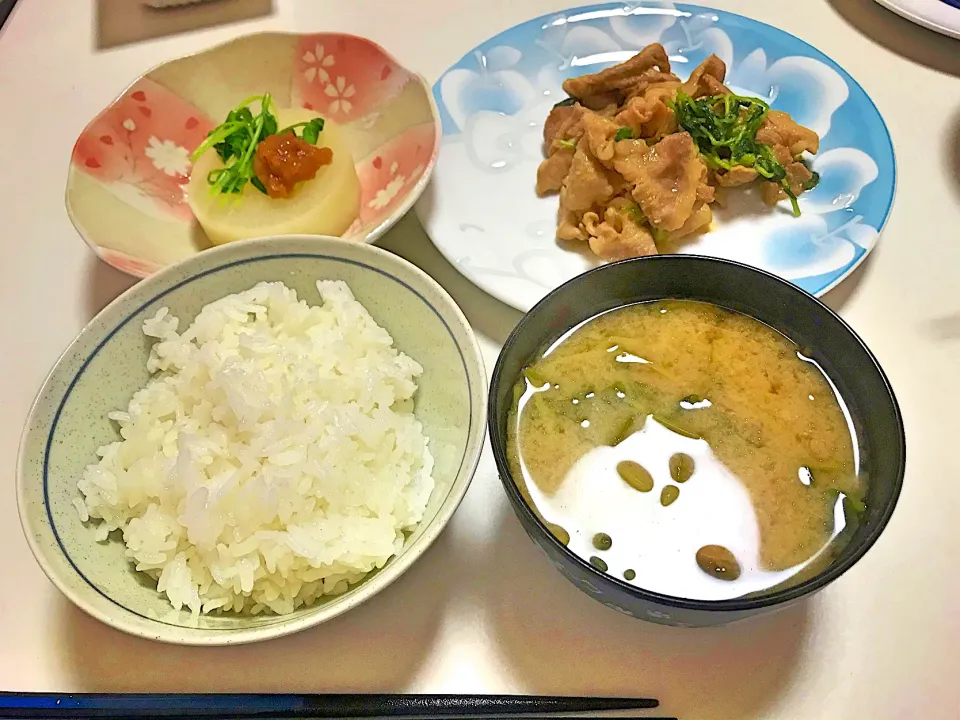 豚味噌炒め定食|こちさん