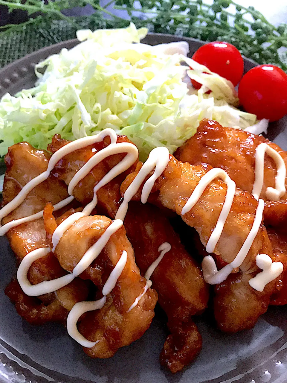 鶏胸肉の照り焼きチキンwithマヨネーズ💕💕|🌺🌺Foodie🌺🌺さん