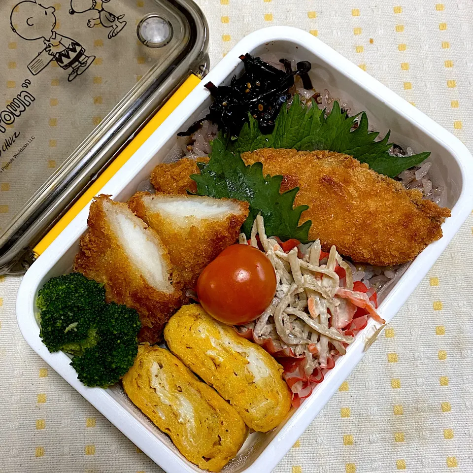 Snapdishの料理写真:自分弁当♪20.3.1|れもんてぃさん