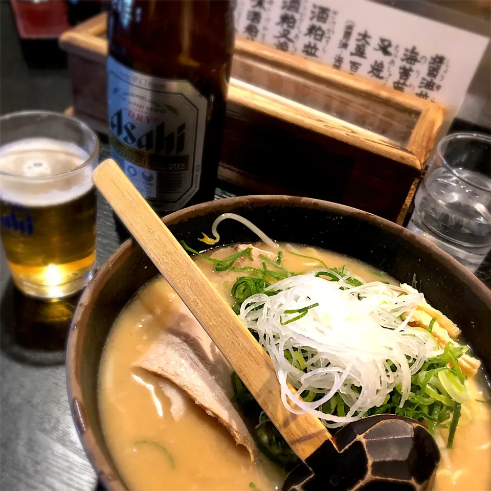 Snapdishの料理写真:酒粕拉麺／伏見 玄屋|Hiro Yanさん