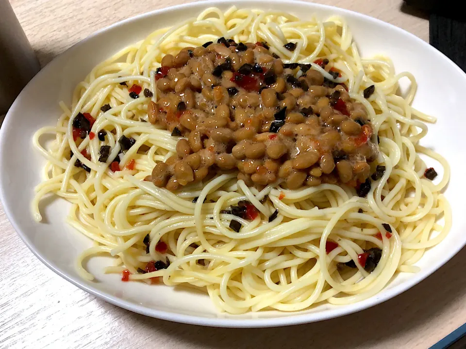 納豆パスタ🥢|mayuさん