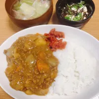 Snapdishの料理写真:毎週日曜日はカレー♫|めたろーさん