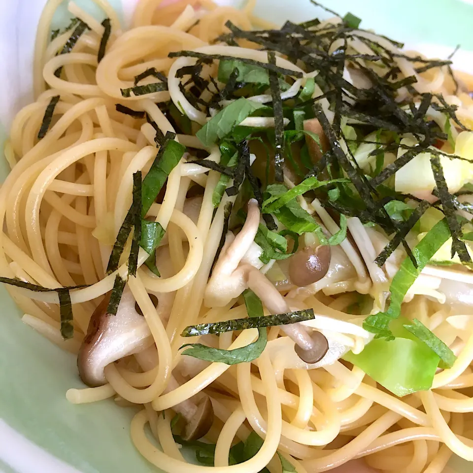 お家でランチ🍄キノコの和風パスタ　　　　　　　　2020.3.1|Yu Yu mamaさん