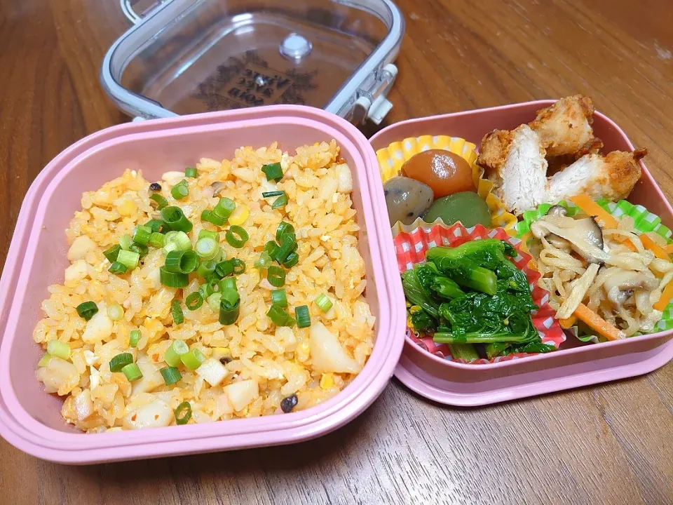 海鮮キムチチャーハン弁当|はるさん