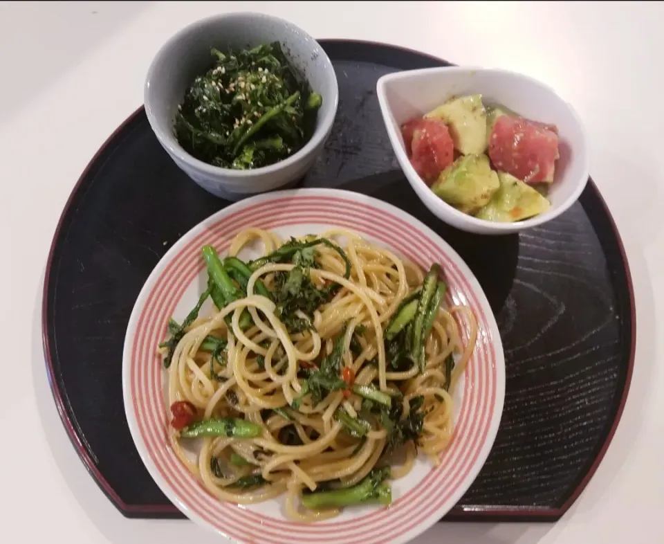 春菊たっぷり　ﾜﾝﾌﾟﾚｰﾄlunch♪|ポロポロさん