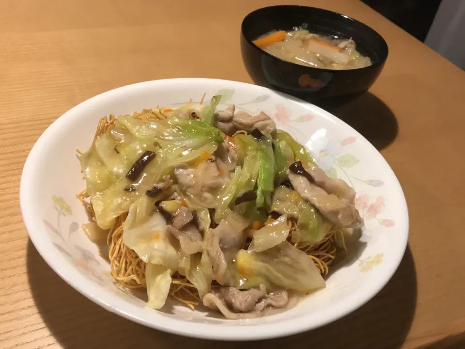 Snapdishの料理写真:皿うどん|さわぴょすさん