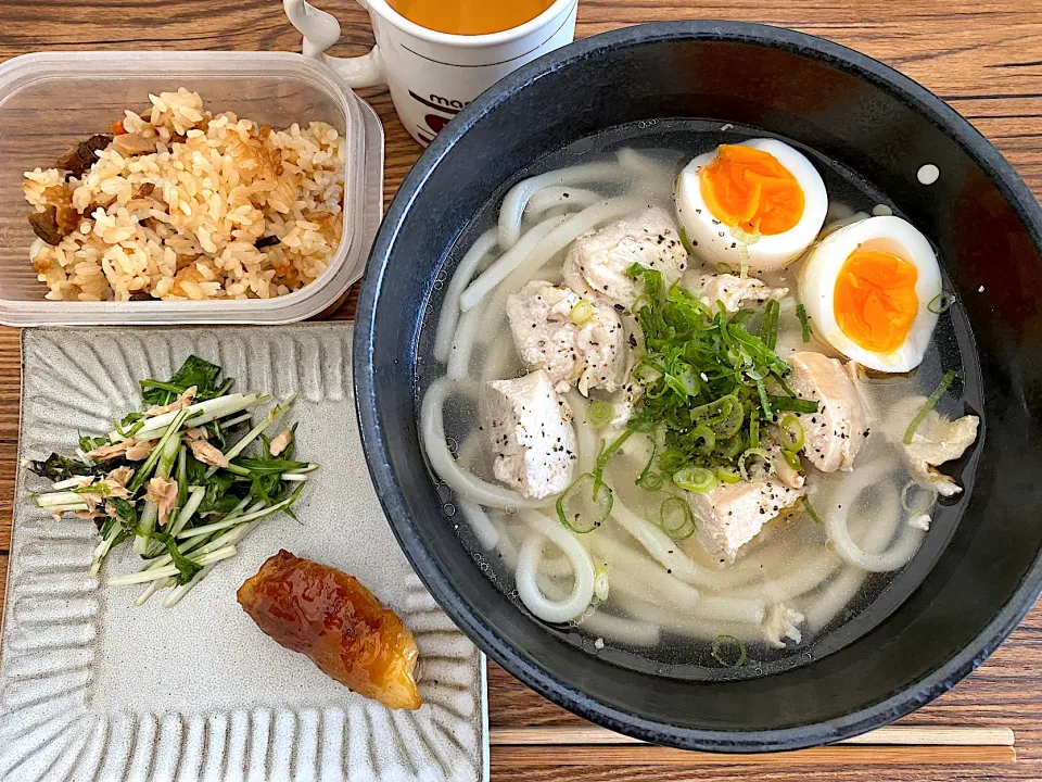 鶏の塩だれうどん|tomn720さん