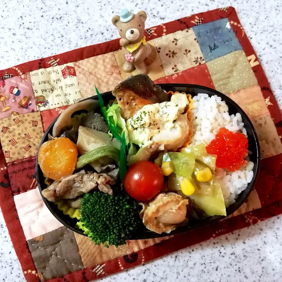 先日のお弁当😊 #夫弁当  #地味弁当|naonaomimichanさん