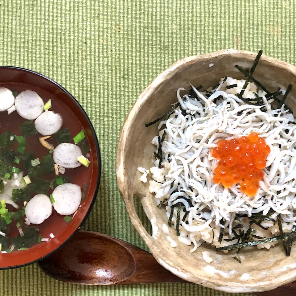 しらすいくら丼|mieさん