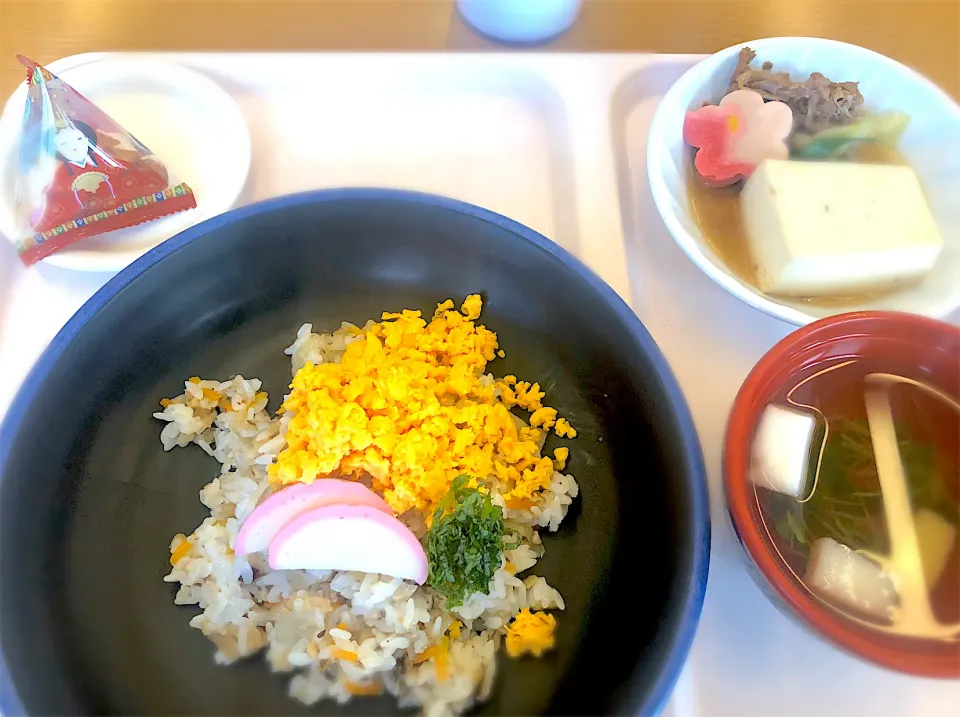 病院食の雛祭り膳🎎|まさまささん