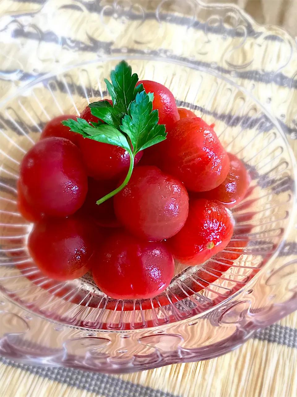 プチトマトのお浸し🍅|しづか御膳さん