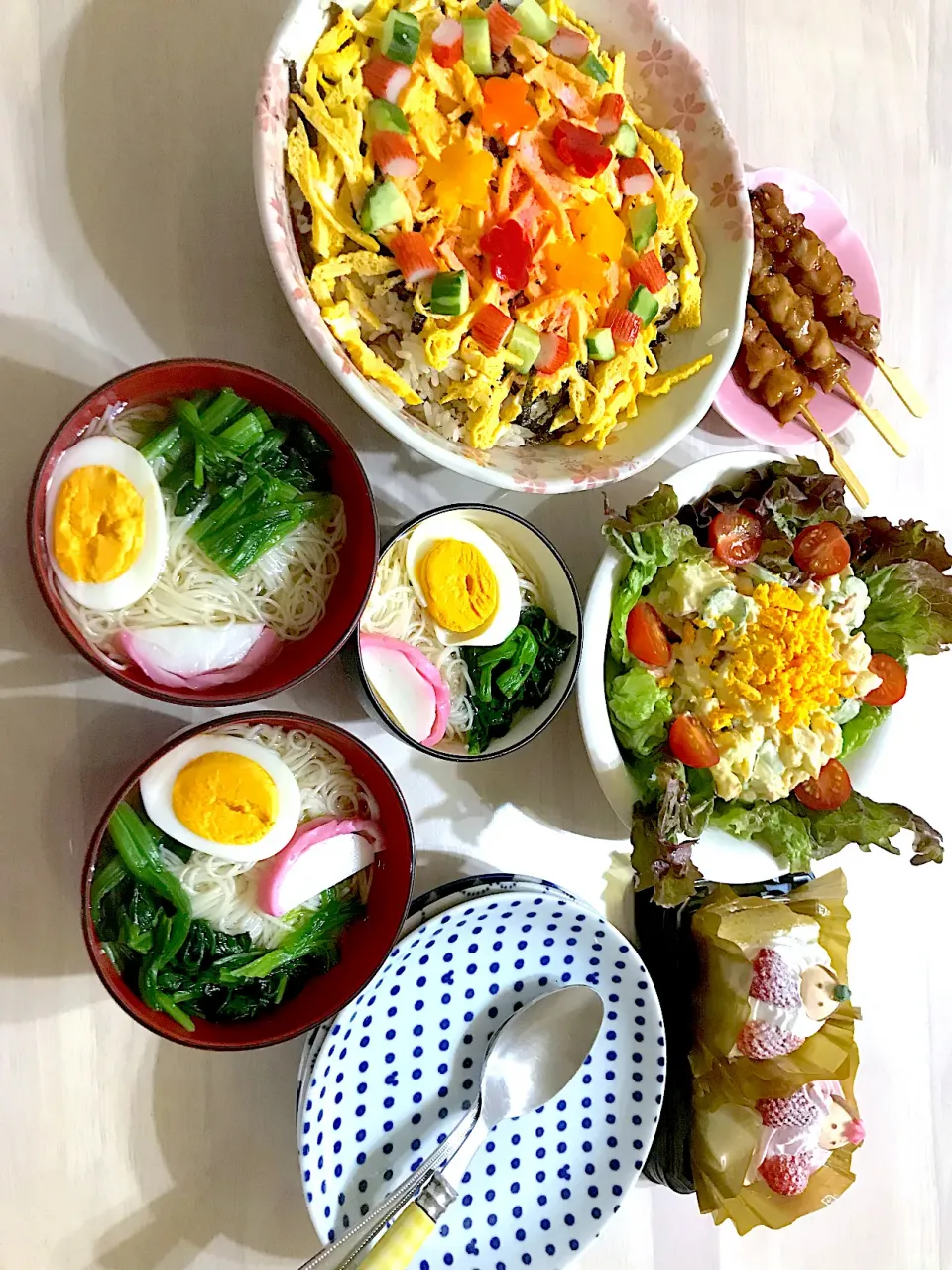 ひなまつりごはん|まあめろさん