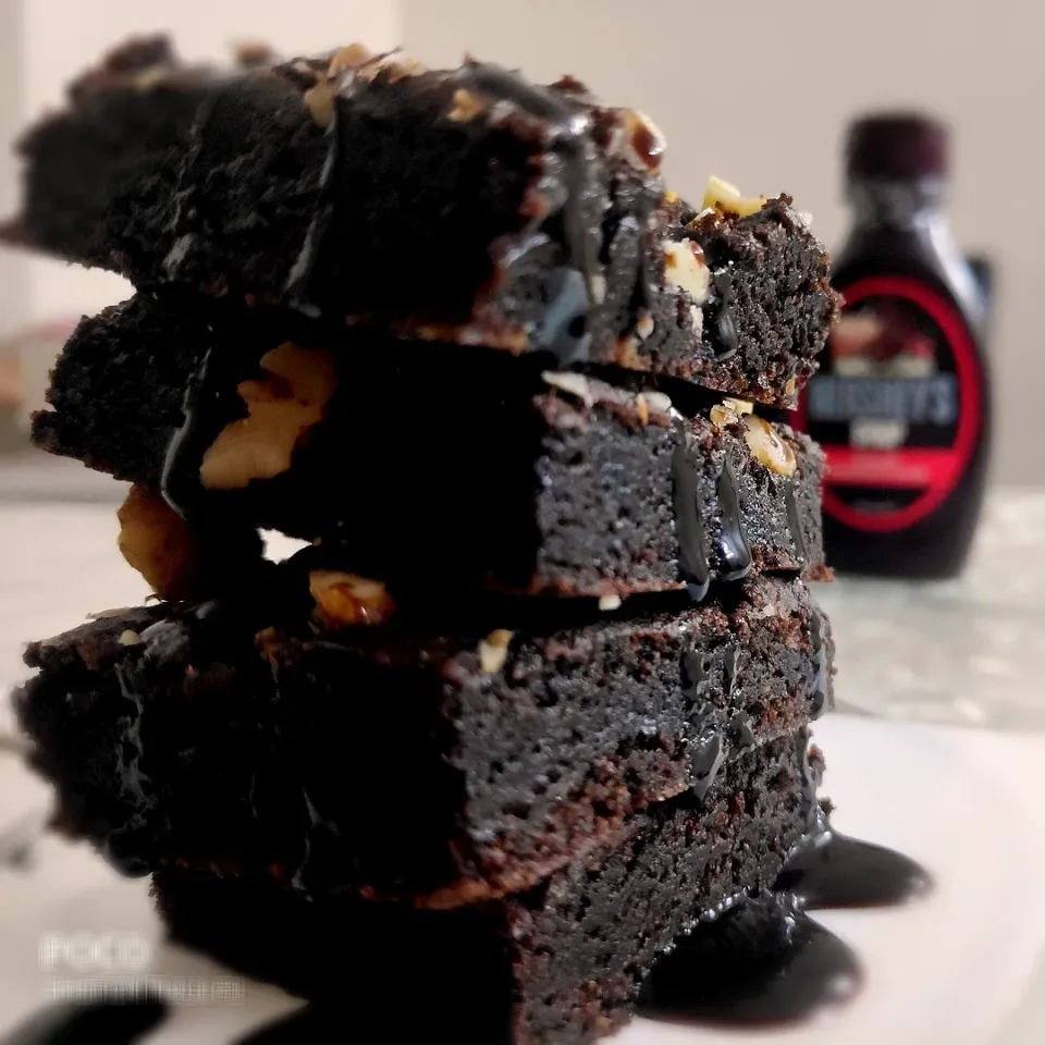 whole wheat choco walnut brownie|Sonia77さん