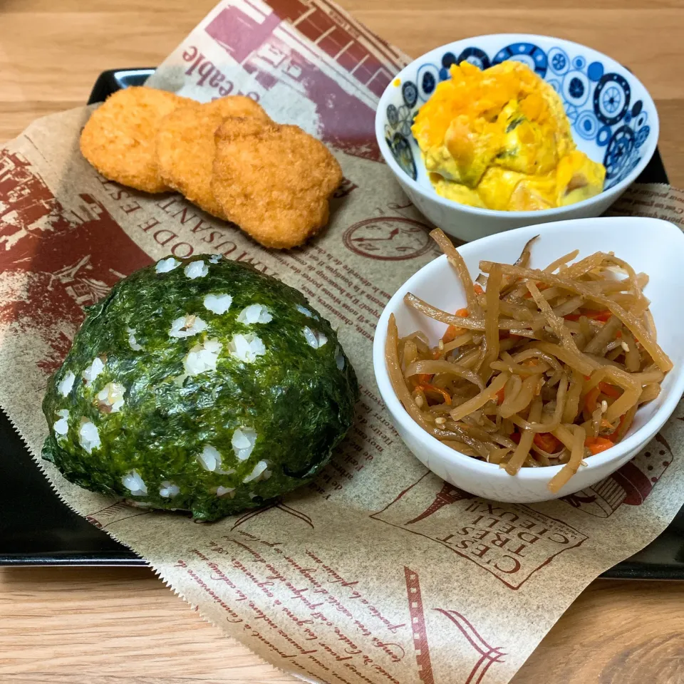 余り物でワンプレートお昼ごはん^ ^|ヤマネコさん