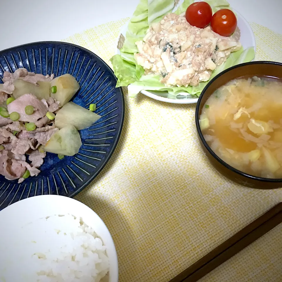 豚肉とヤーコンの炒め物|aiさん