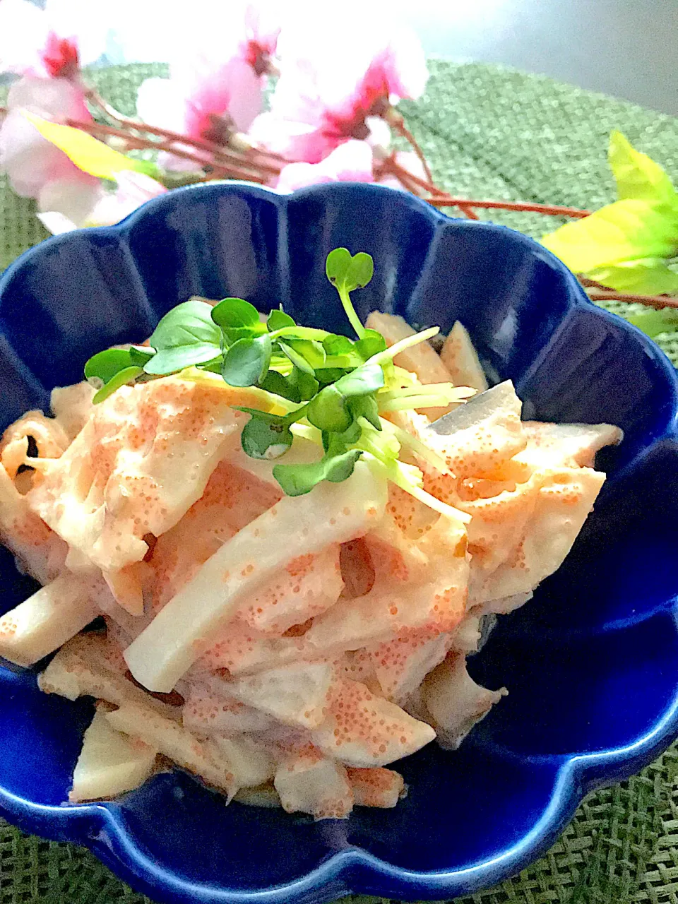 れんこんとかまぼこの明太子マヨサラダ❤️❤️❤️|🌺🌺Foodie🌺🌺さん