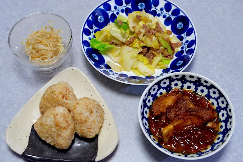 スペアリブのマーマレード煮の晩ご飯|Orie Uekiさん