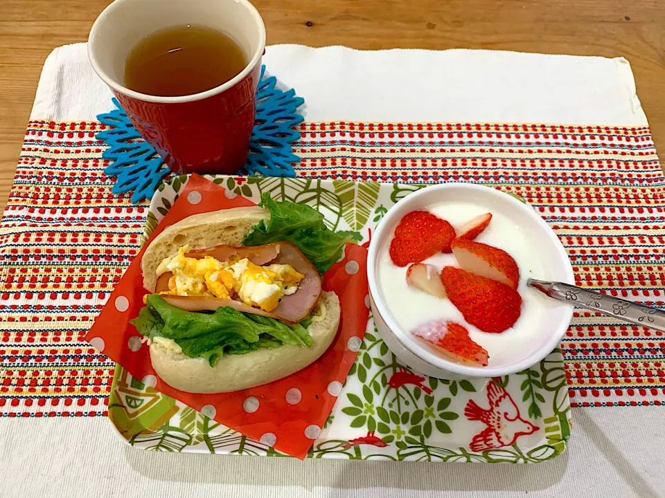 今日の朝ゴパン|え〜かさん