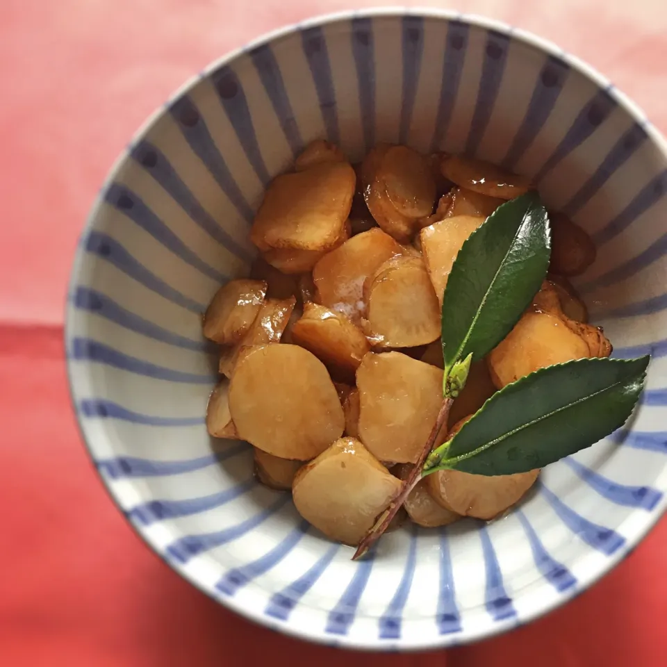 シャキシャキ感がたまらない！菊芋のバター醤油煮|izoomさん