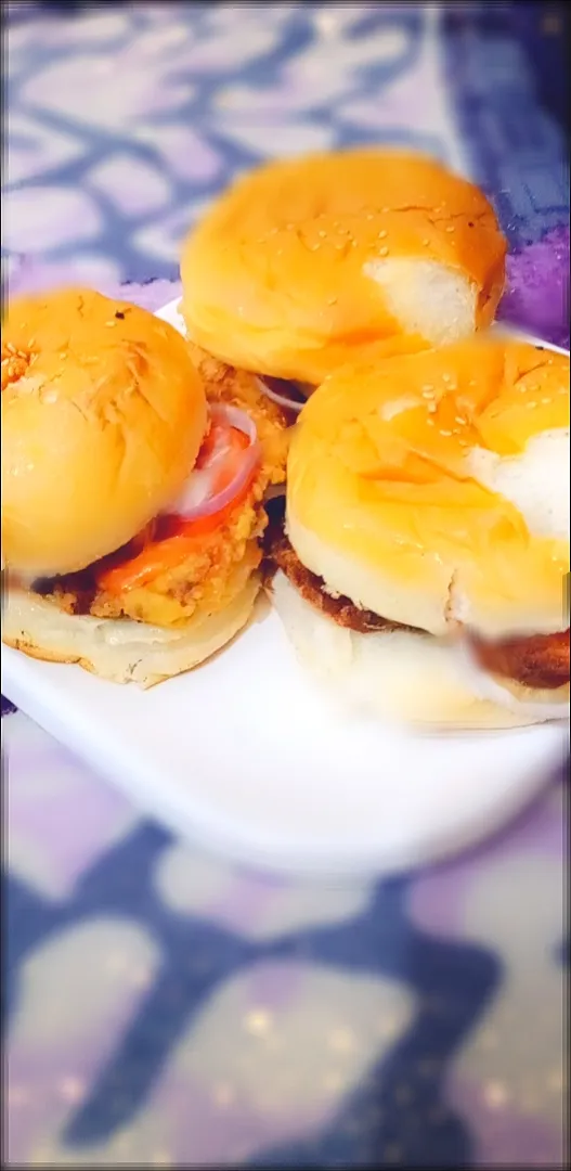 crispy burgers|eshalさん