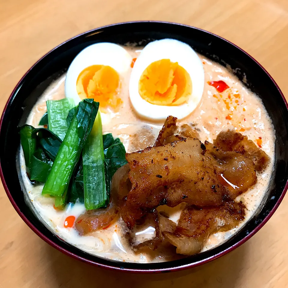 Snapdishの料理写真:坦々素麺|もぐぴよさん