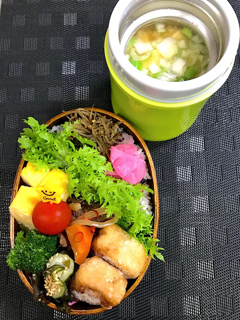 高野豆腐唐揚げ、馬肉煮込み他|みるぴょんさん