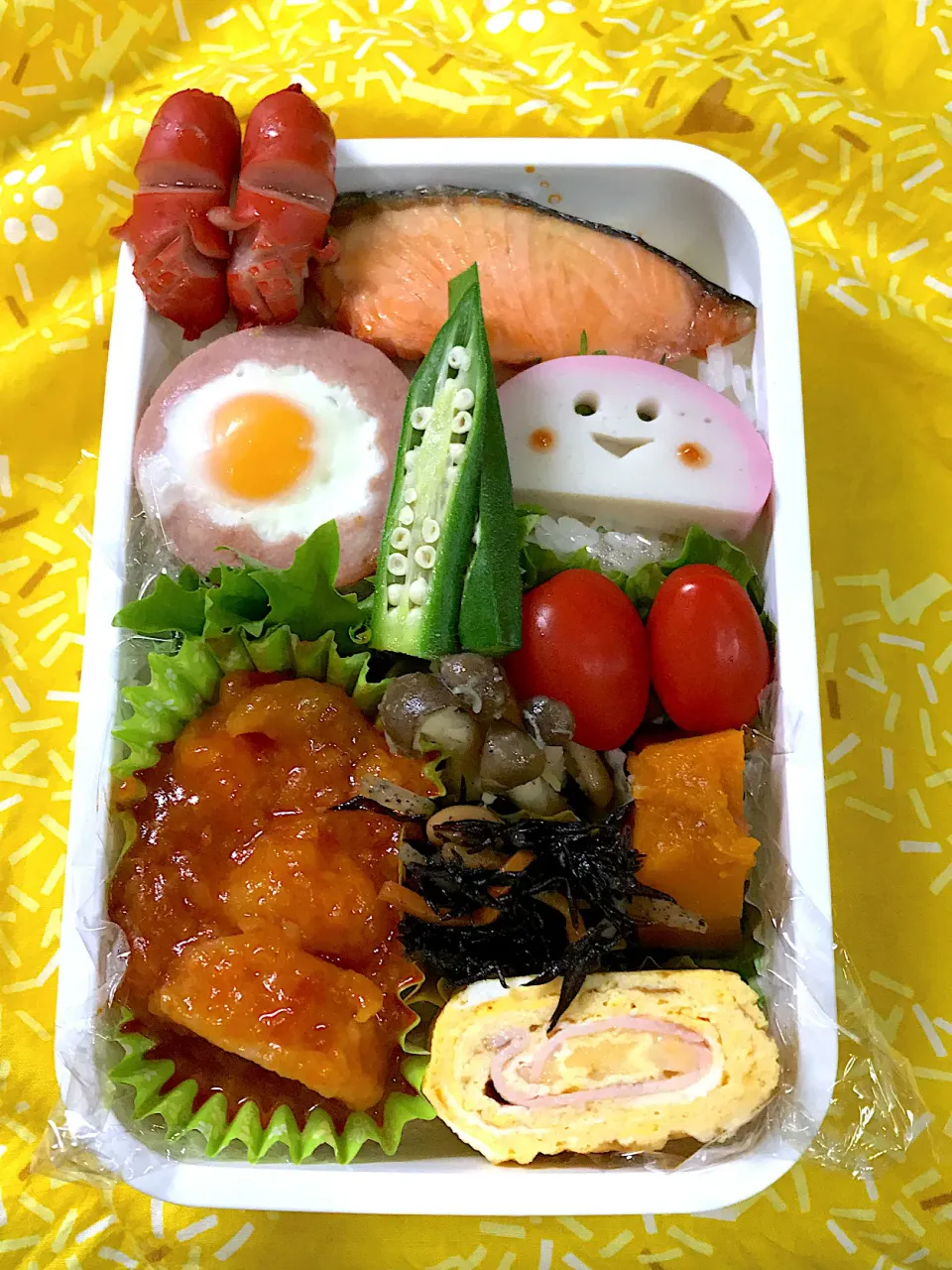 Snapdishの料理写真:2020年3月5日　オレ弁当♪|クッキングおやぢさん