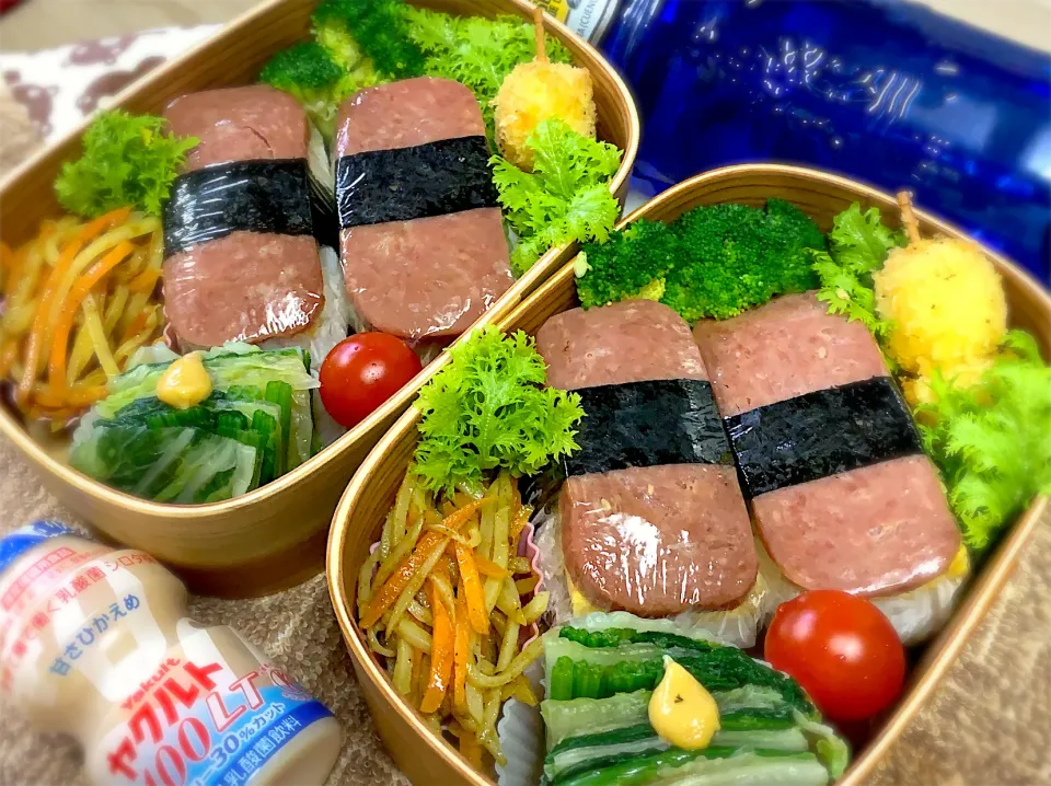 Snapdishの料理写真:今日の夫婦弁⁽⁽ ◟(灬 ˊωˋ 灬)◞ ⁾⁾💕|桃実さん