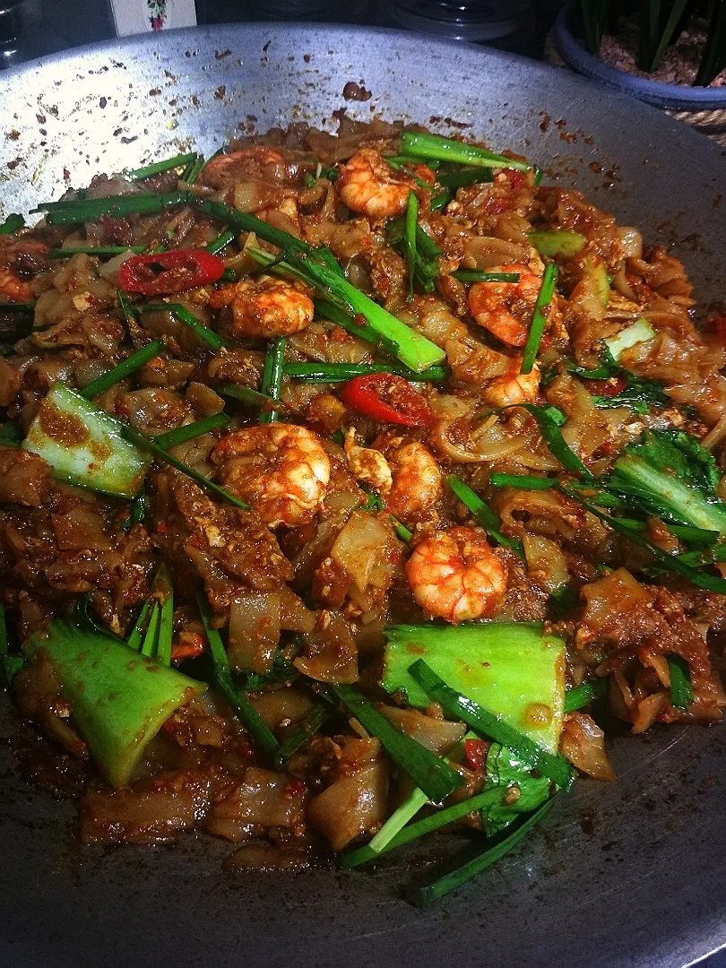 kuey tiaw goreng udang + beef my versi.. |zieraさん