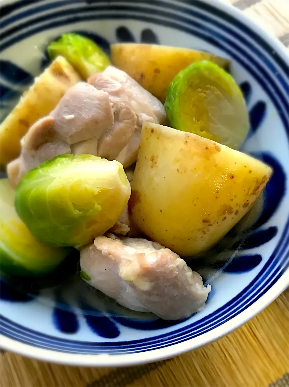 春野菜と鶏肉の塩煮込み|しづか御膳さん