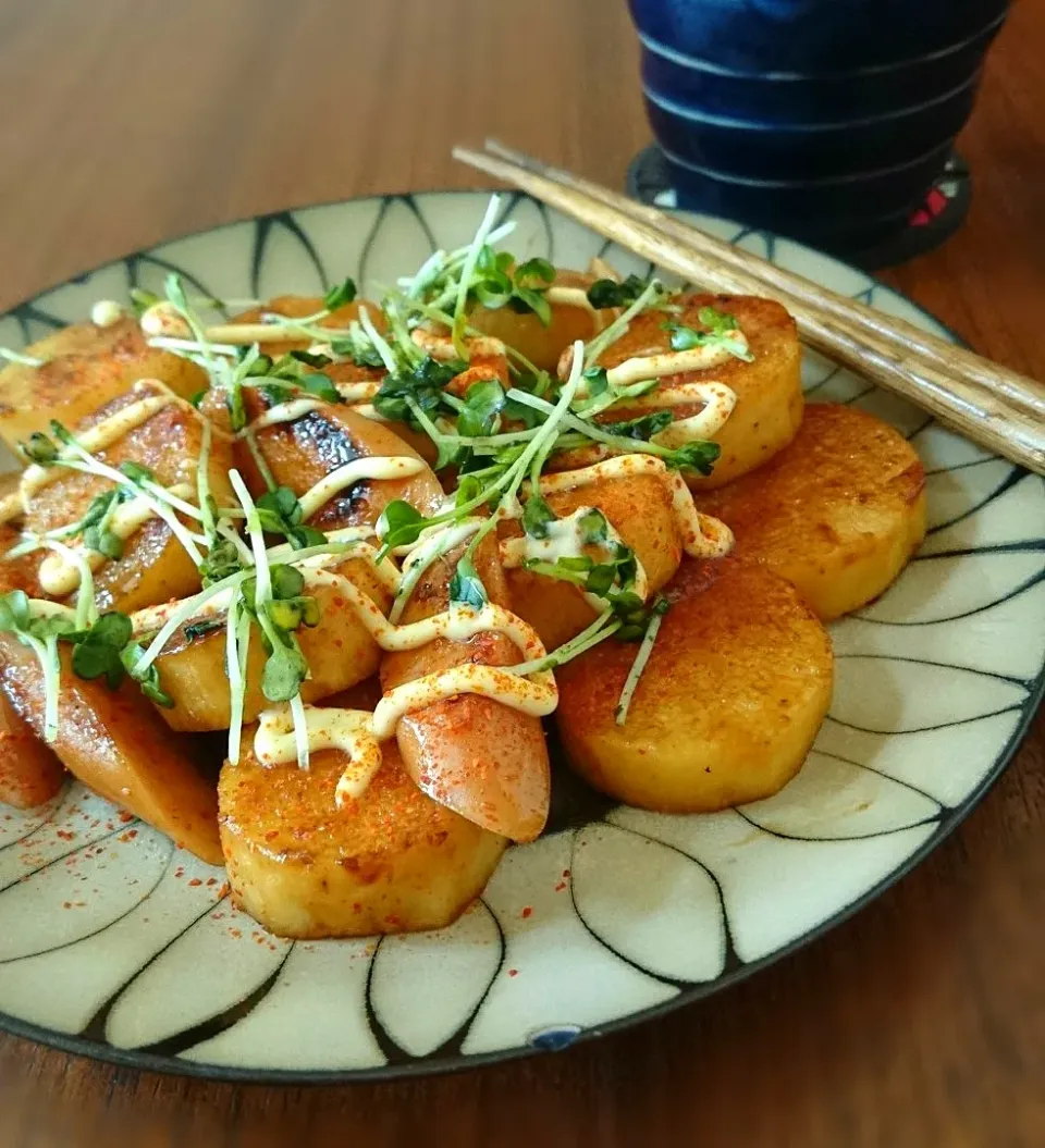 山芋照り焼きﾏﾖﾈｰｽﾞ|まりおさん