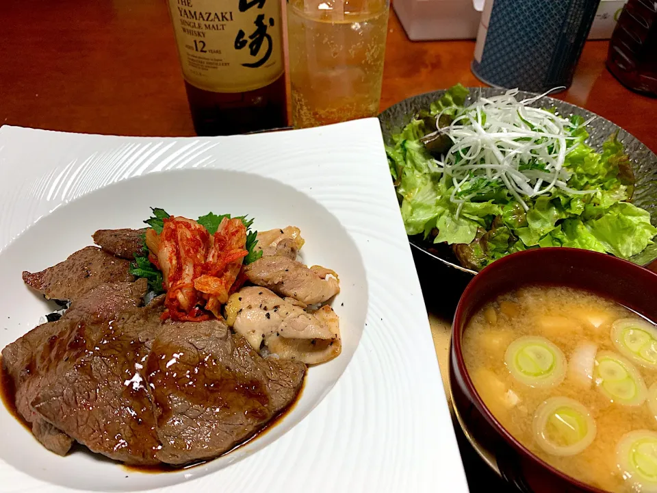 ひとりご飯の焼き肉丼😋|ｋｚｓｙｋさん