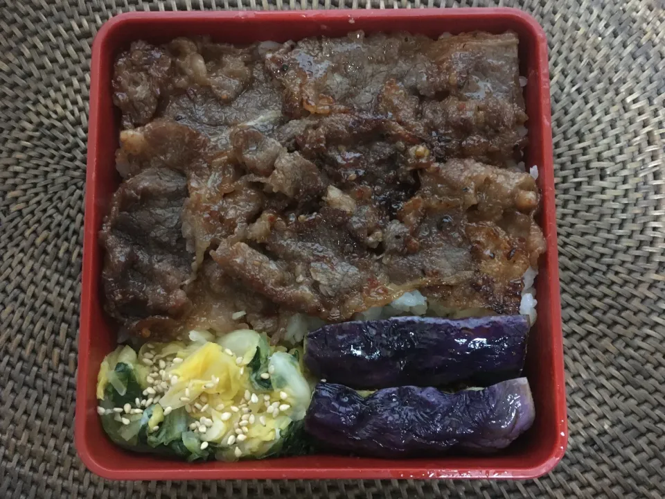 焼肉丼弁当|*なおみん*さん