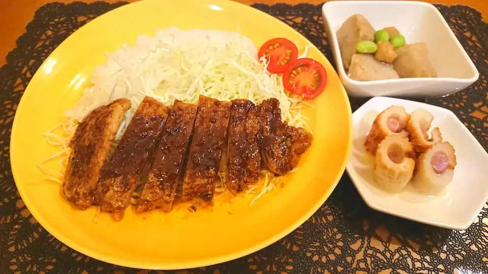 ☆トンテキ丼
☆ポークビッツ&チーズIN竹輪
☆里芋煮|chikakoさん