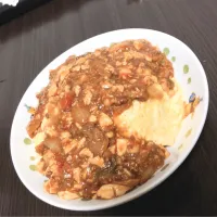 Snapdishの料理写真:麻婆オムライス|Ryo-ta*さん