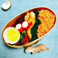 Snapdishの料理写真:今日のお弁当♪|みぃさん