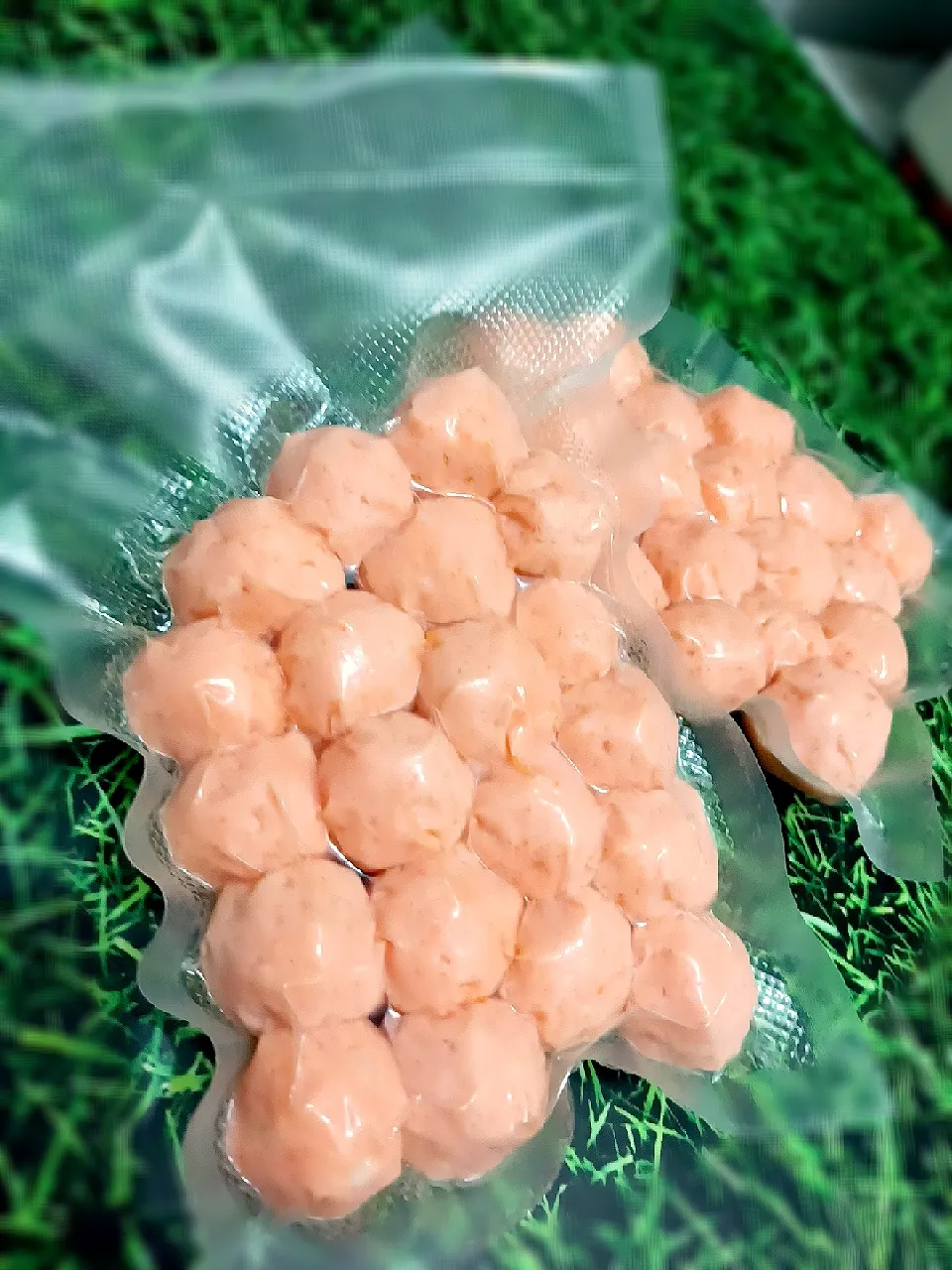 salmon meatball vacuum packaging|lilyovenmamaさん