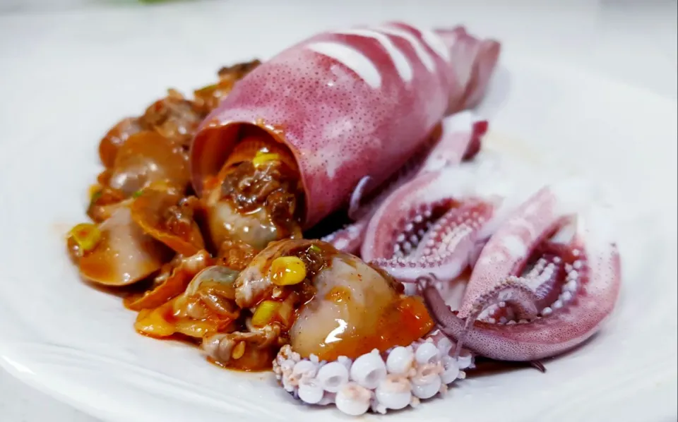 squid and cockles|steven z.y.さん