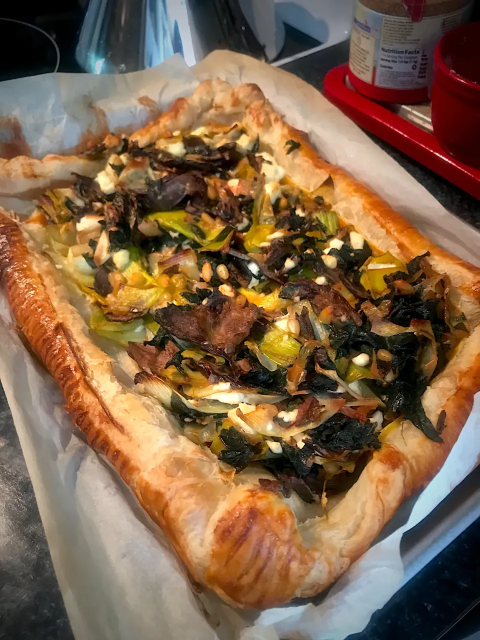 Porcini, Leek and Swiss Chard Tart|Christine pavelkaさん