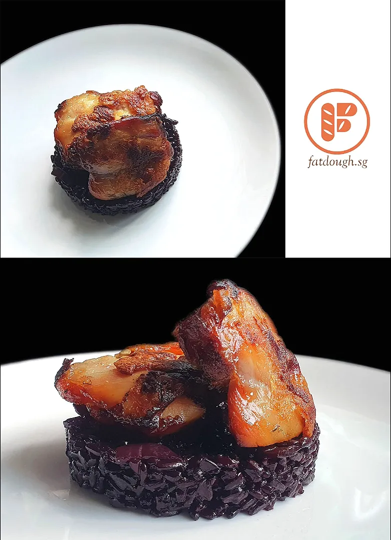 Chicken Confit Black Rice|Daniel Limさん