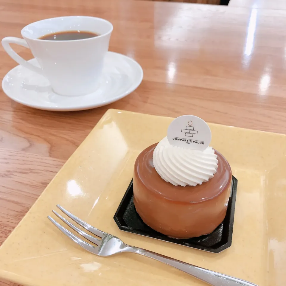 Snapdishの料理写真:チョコと紅茶のムース|みぃさん